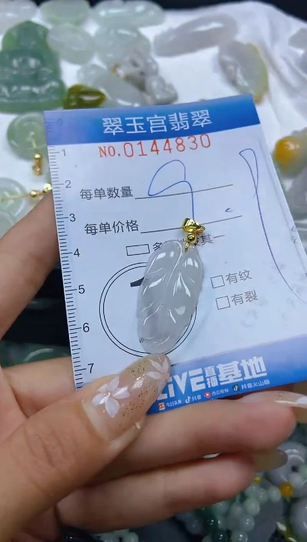 翡翠未镶嵌颈饰闪购0144830