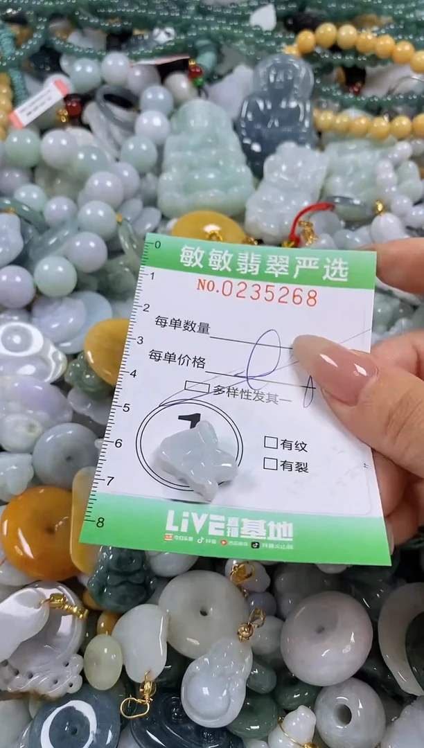 翡翠挂件未镶嵌闪购0235268多样性发其一