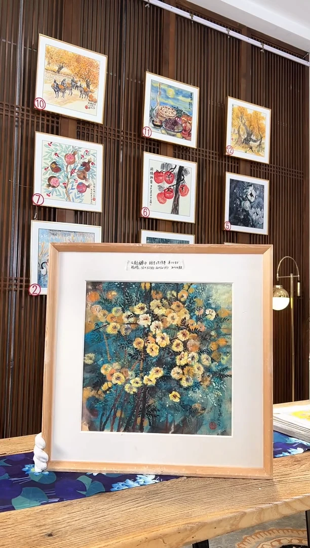 版画耿玉琨名章限量版画S