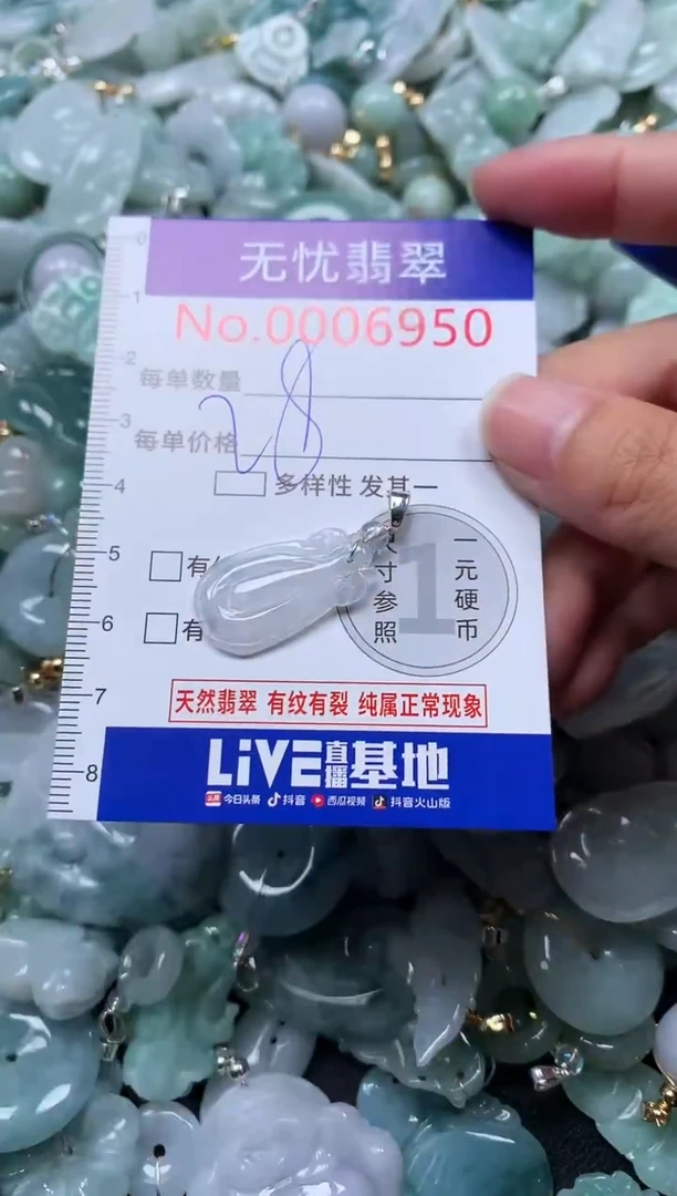 颈饰未镶嵌翡翠6950