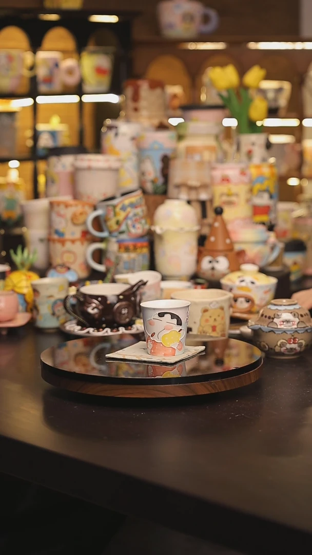 景德镇釉下彩绘设计师款式陶瓷