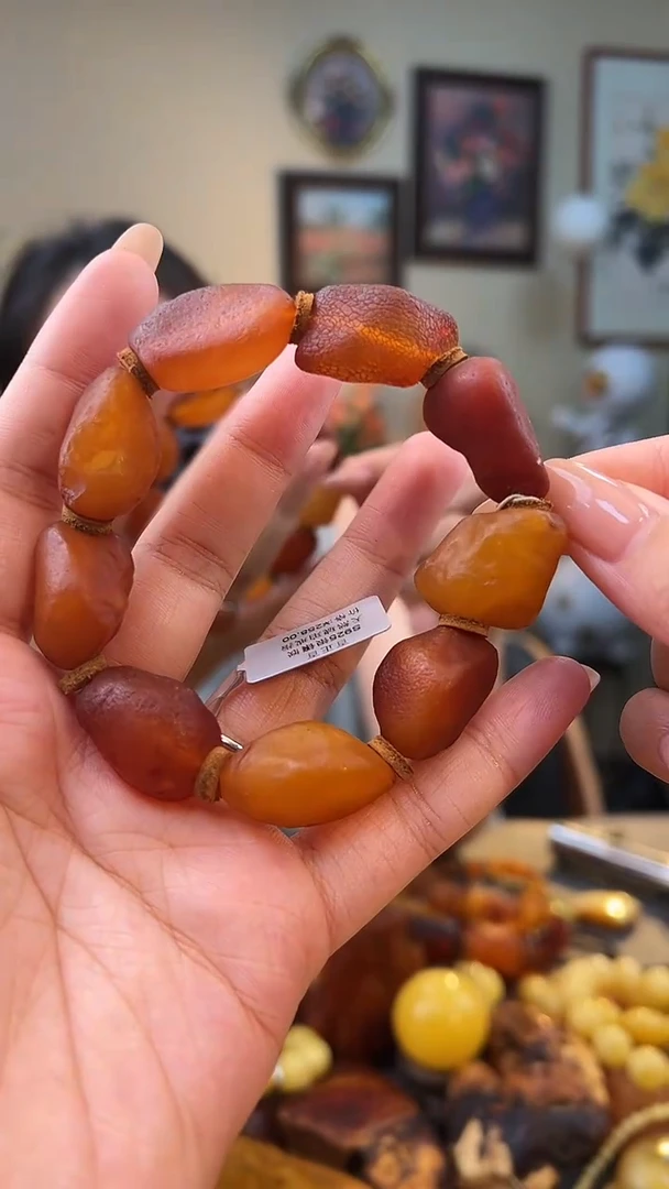 手串琥珀未镶嵌手串