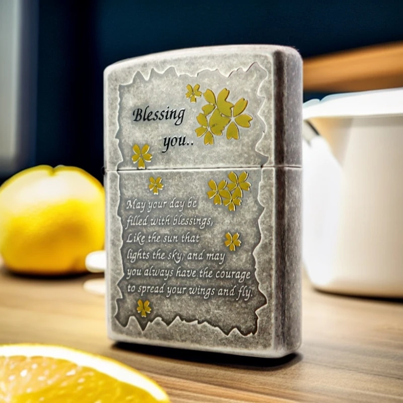 ZIPPO/之宝打火机 祈福书信 韩版 ZBT-1-75b 刀耕火种 HBJ1