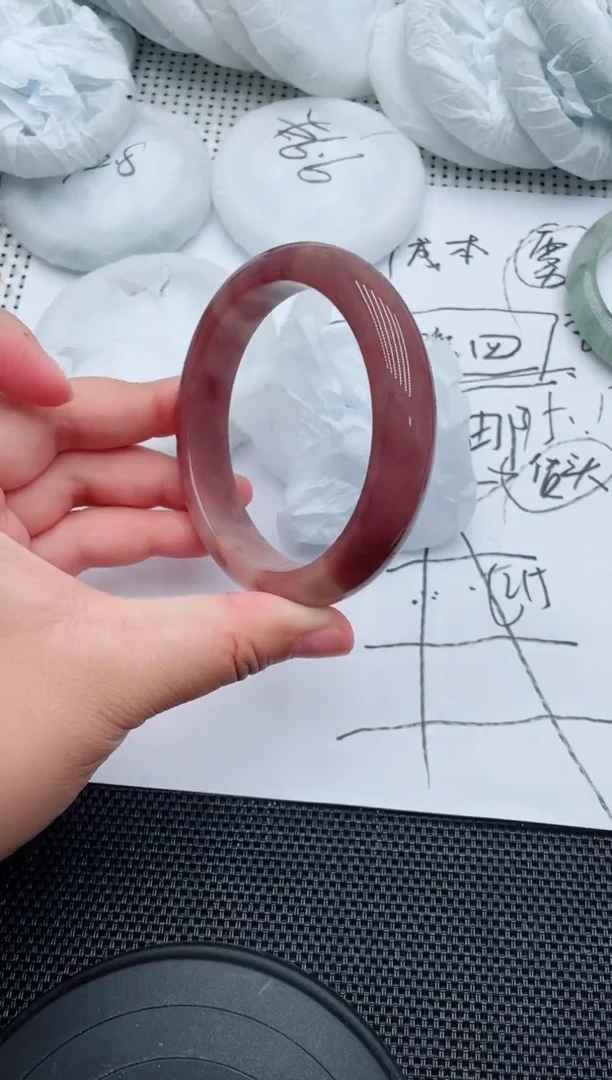未镶嵌手镯石英质玉127-60-61