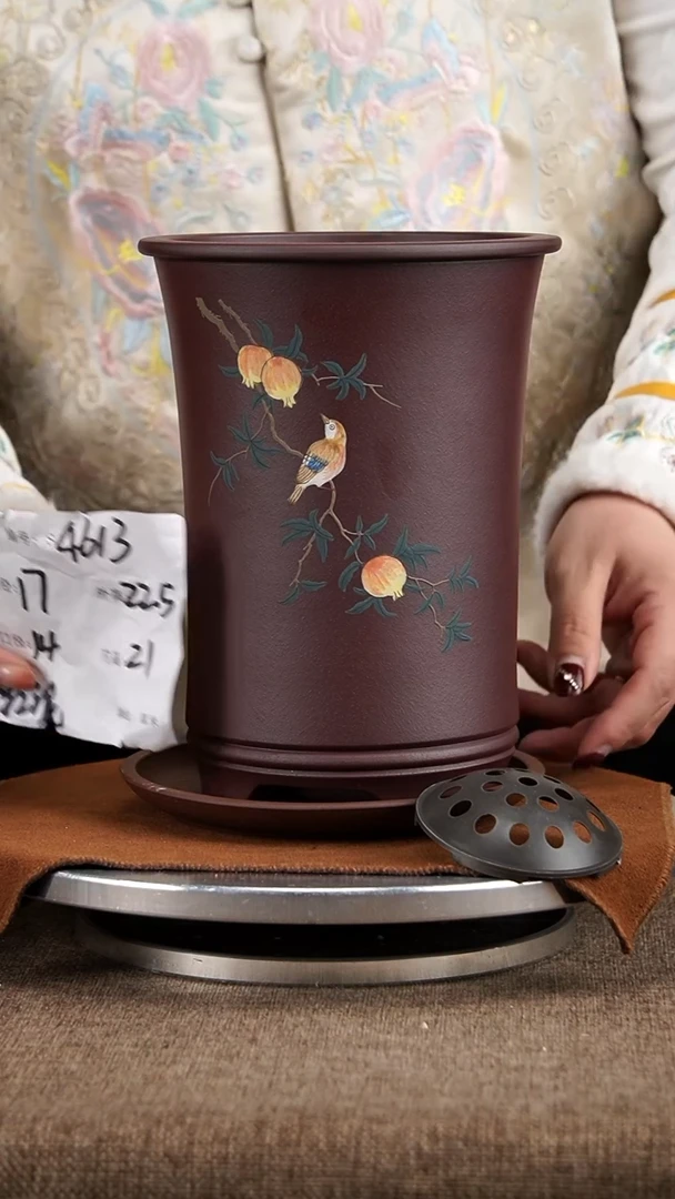 【闪购商品】紫砂花盆紫砂花盆4613+z