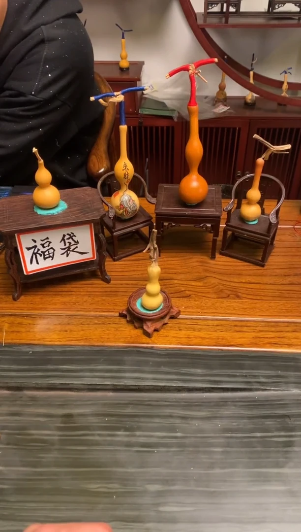 在*@八宝葫芦 文玩葫芦  葫芦杆子