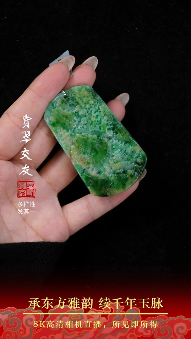 颈饰未镶嵌翡翠翡翠65