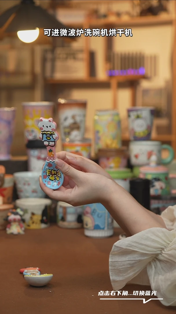 瓷片B866设计师原创手绘陶瓷