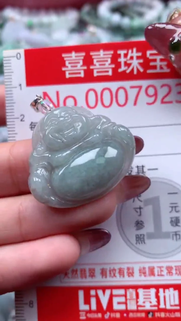颈饰未镶嵌翡翠7923