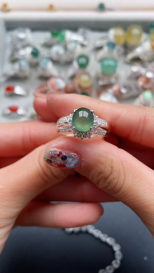 未镶嵌戒指翡翠9999999+3