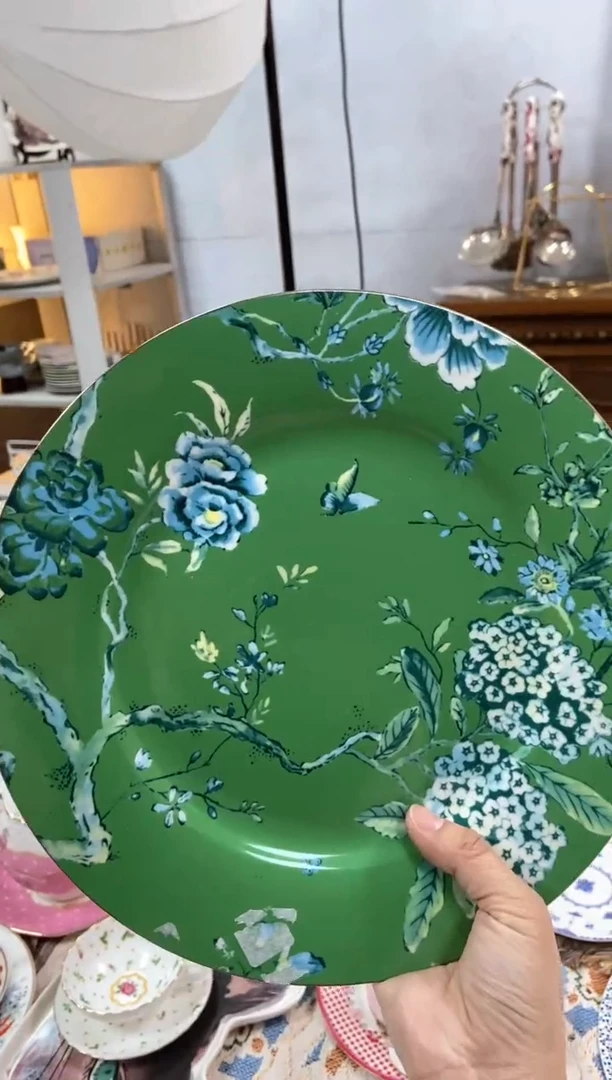 【闪购商品】瓷片陶瓷原单CC801餐具1个10.5寸