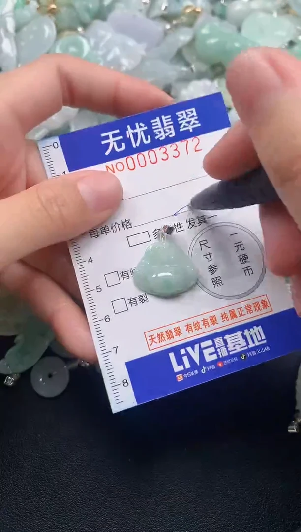 颈饰未镶嵌翡翠3372