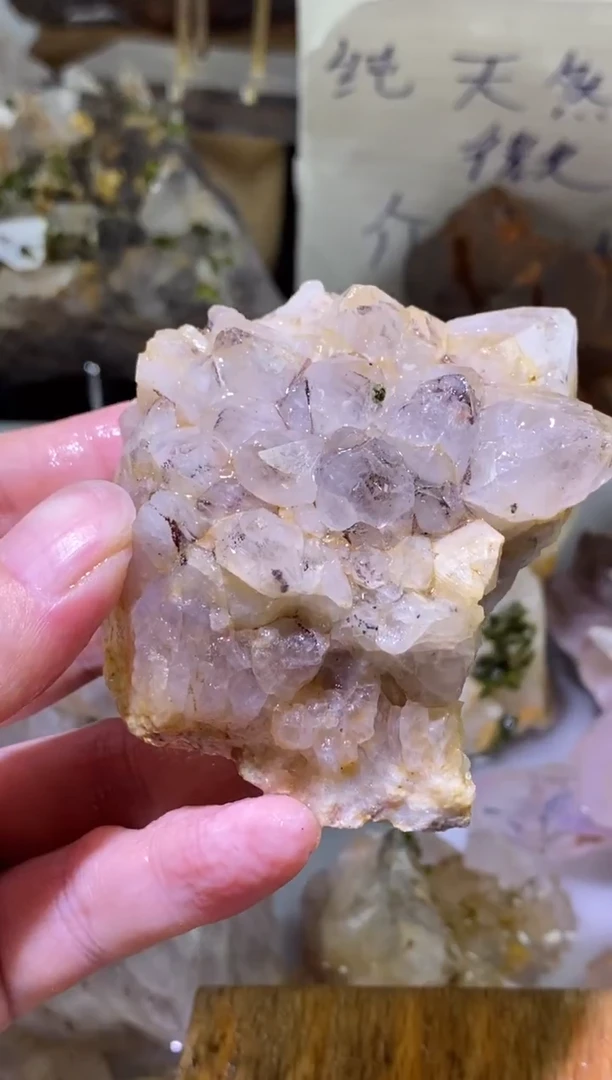 未镶嵌珠宝半成品水晶125号四川超七花园水晶