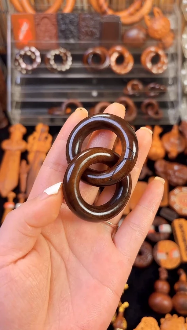 雷枣木玉化乾坤圈2.5