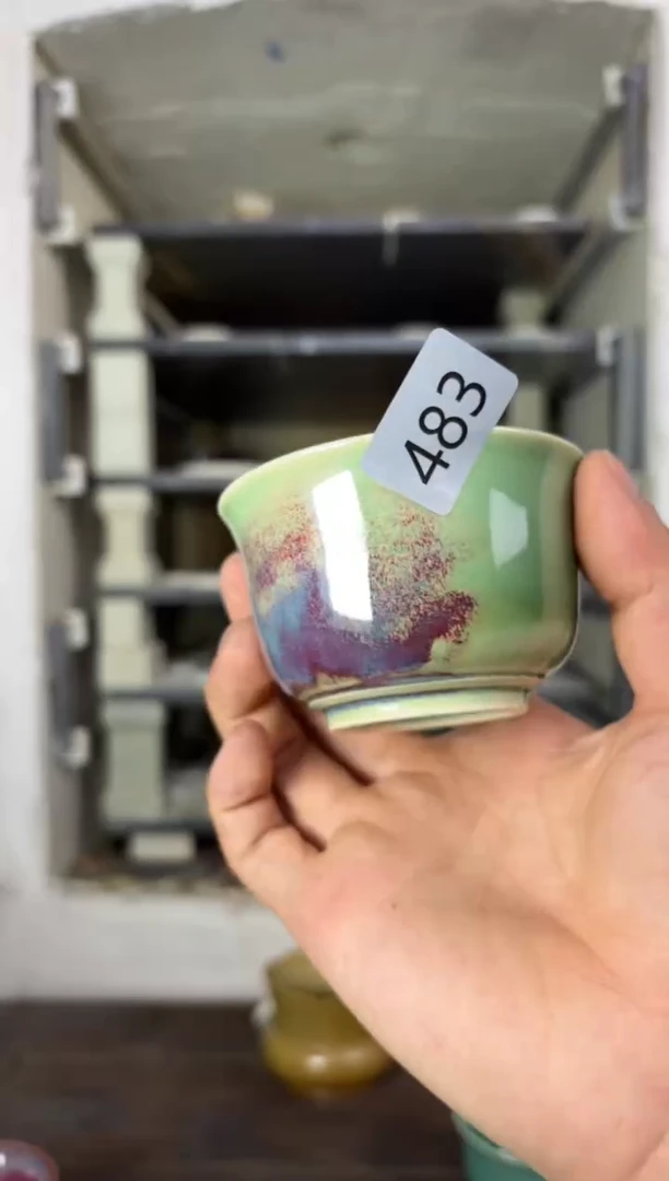 【闪购商品】摆件钧瓷窑变精品茶器