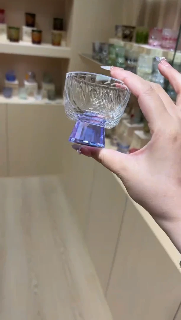 紫色闪烁茶杯 买一送一