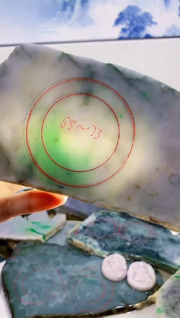 裸石翡翠0蒙0翡翠珠宝632