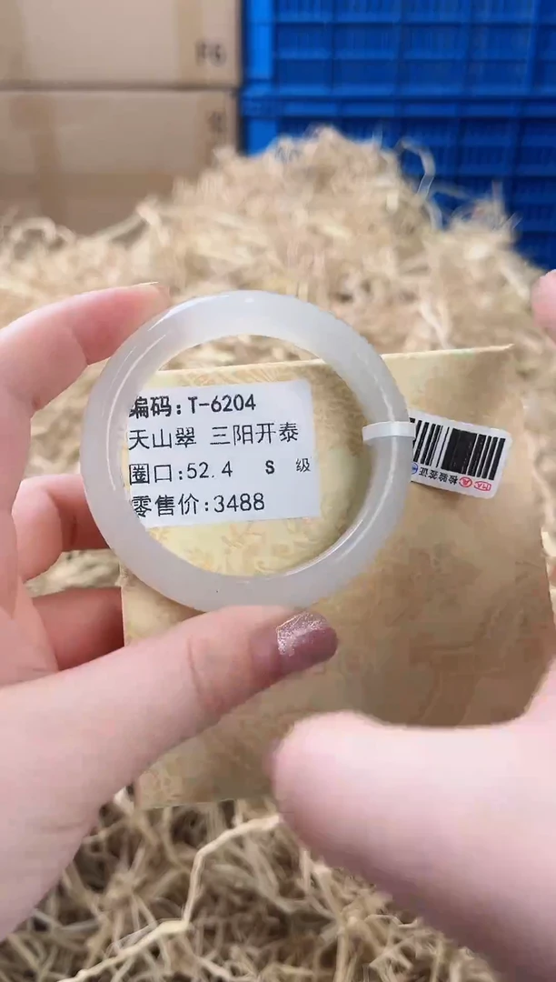 未镶嵌手镯石英质玉T-6204