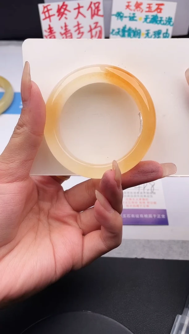 未镶嵌手镯石英质玉j155-HHB49+