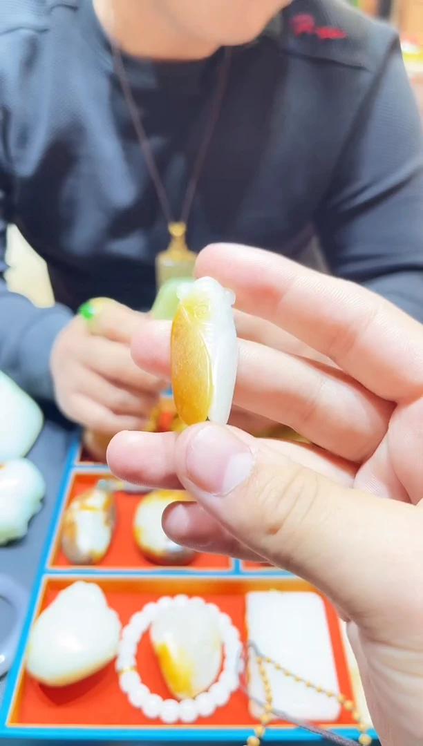 颈饰未镶嵌和田玉清*小艾多样性发货拍一发一