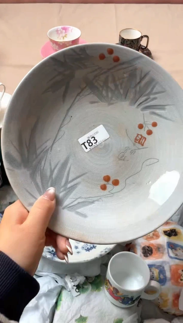 瓷片小***6瓷器瓷器T83