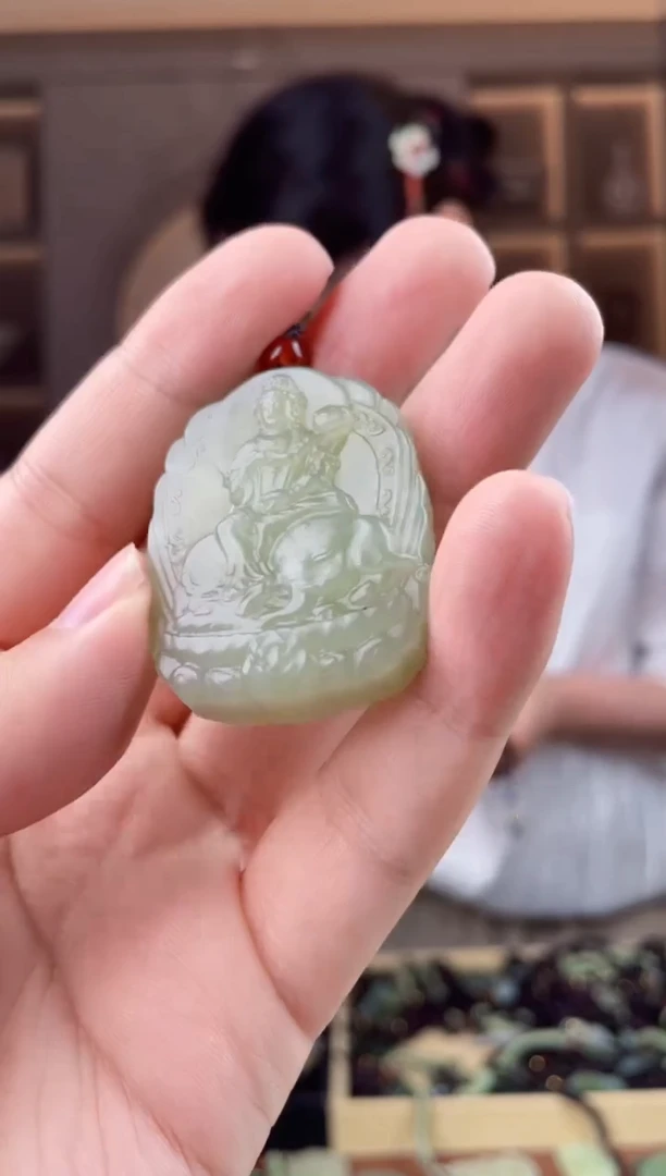 颈饰未镶嵌和田玉拍一发一，多样性发货