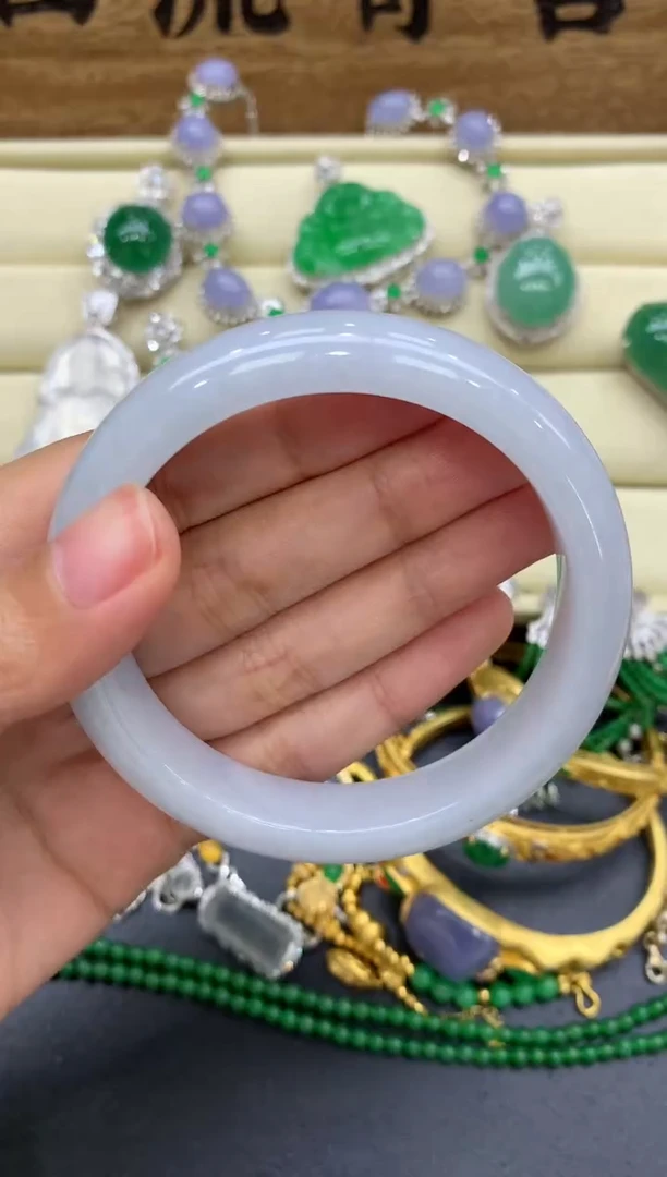 翡翠手镯未镶嵌389-中国好珍宝