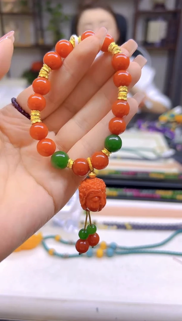 手链未镶嵌南红玛瑙DIY款S770