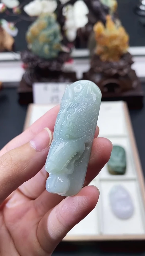 颈饰未镶嵌翡翠天然缅甸A货翡翠