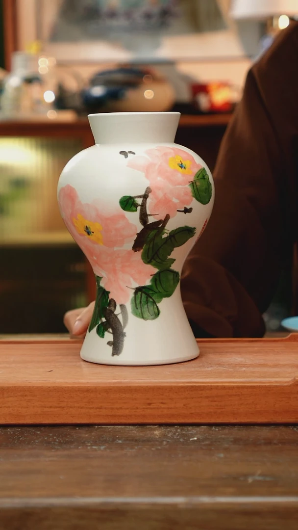 摆件景德镇纯手工釉下彩精品茶具