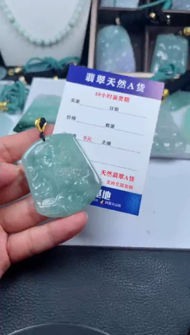 翡翠未镶嵌颈饰