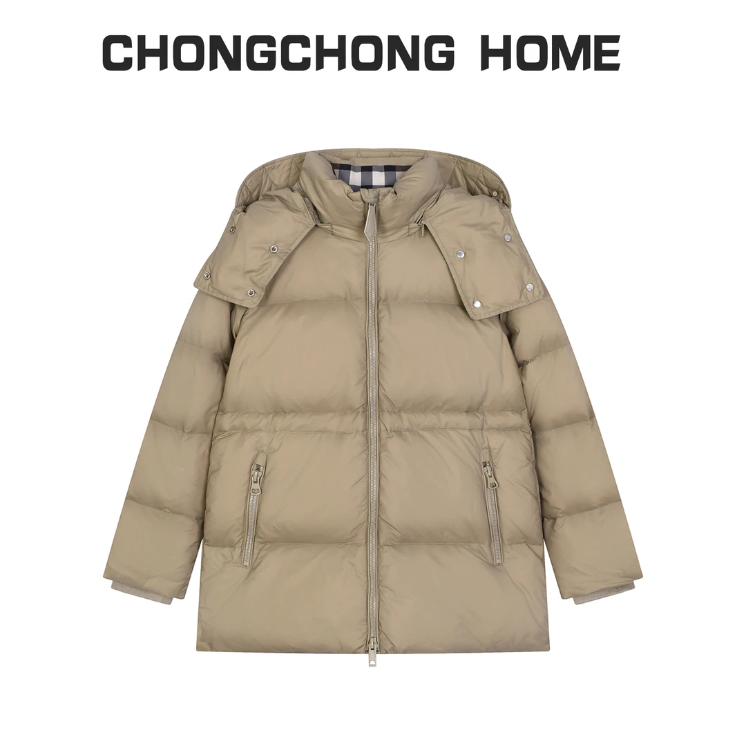 虫虫家格系短 营造冬日氛围感 设计师款羽绒服