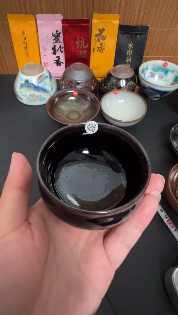 茶盏建窑建盏茶盏486