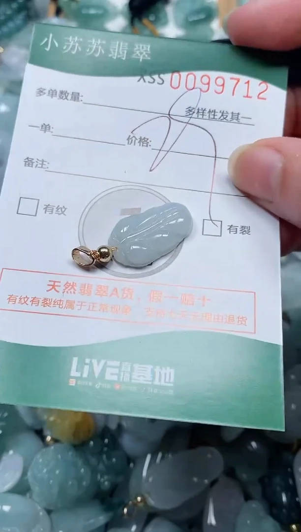 【闪购商品】翡翠颈饰未镶嵌闪购商品0099712