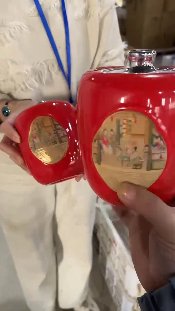 【闪购商品】摆件陶瓷茶叶罐储物罐红茶绿茶罐密封罐