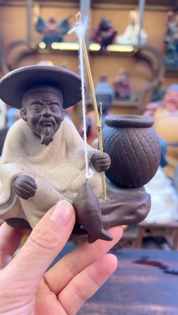 紫砂茶宠器闵紫砂茶宠摆件