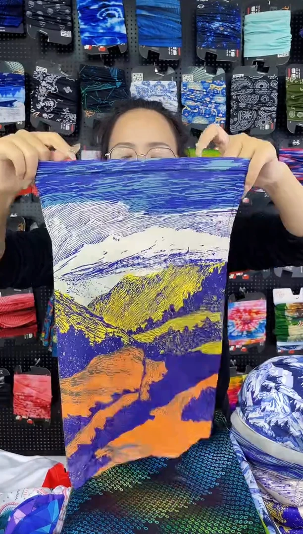 涤纶小**好云霭雪巅面罩