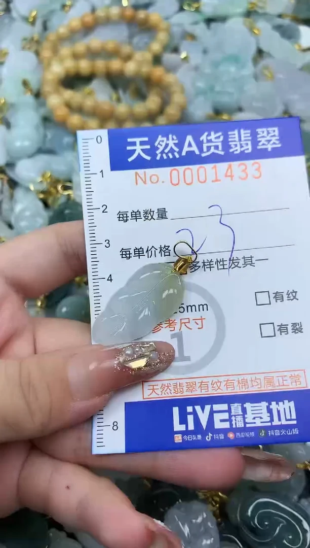 翡翠未镶嵌颈饰天然A货翡翠