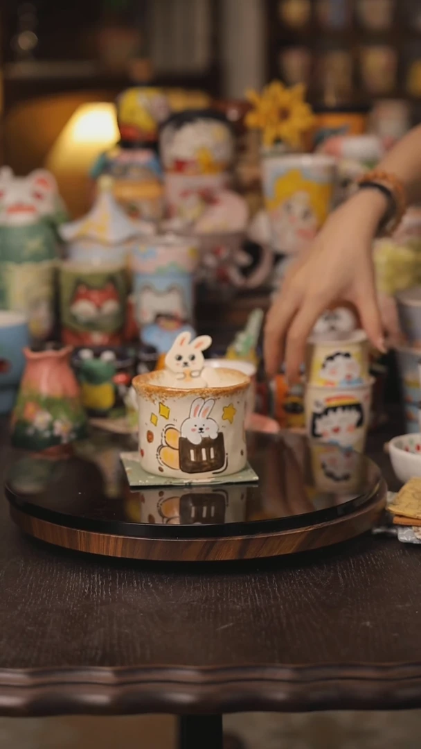 景德镇釉下彩绘设计师款式陶瓷