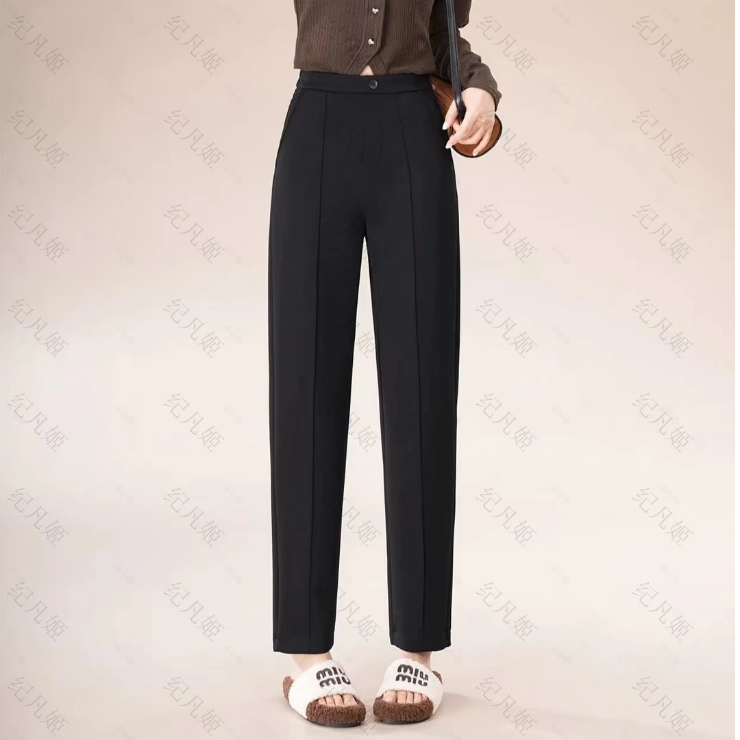 纪凡姬/ L68-半夏好看秋冬季女士西装直筒裤