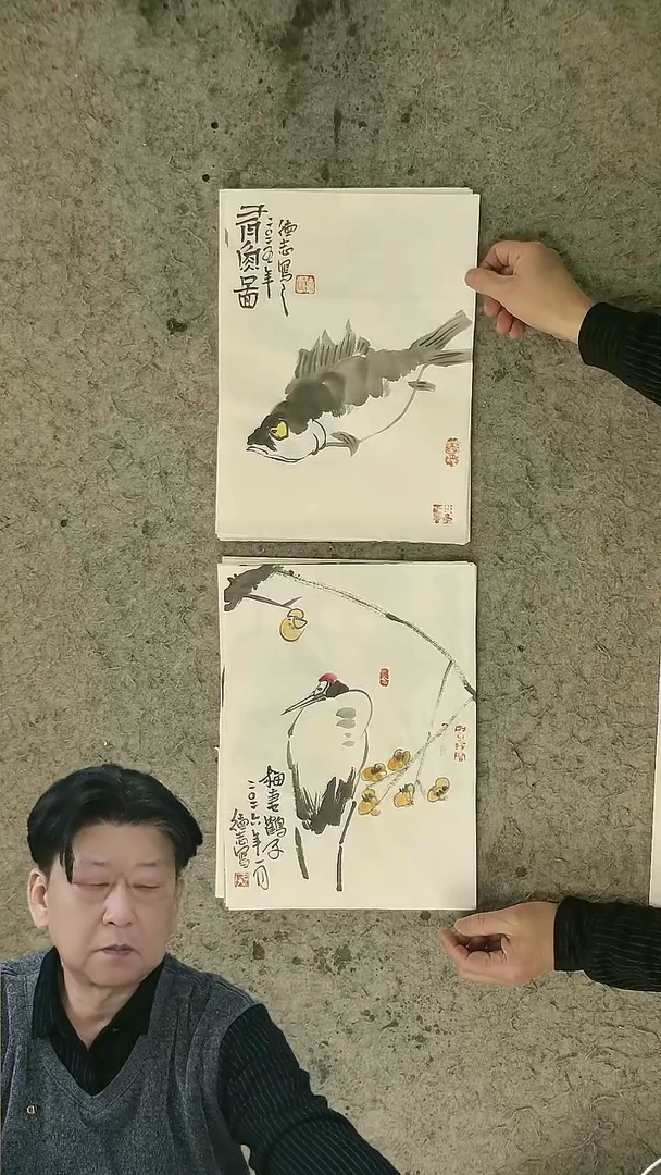 国画温德志老师国画禅意小品