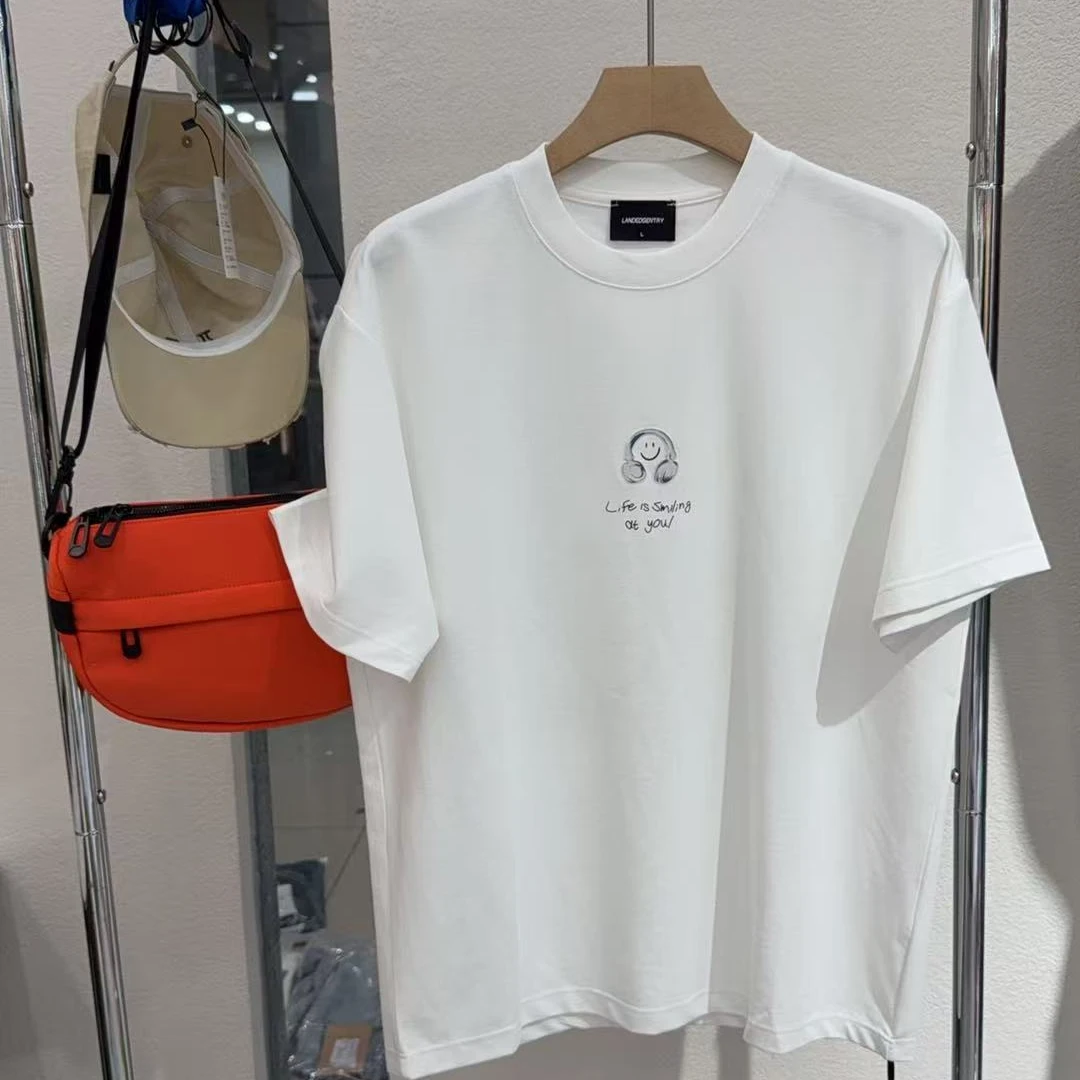 2025休闲耳机标T恤