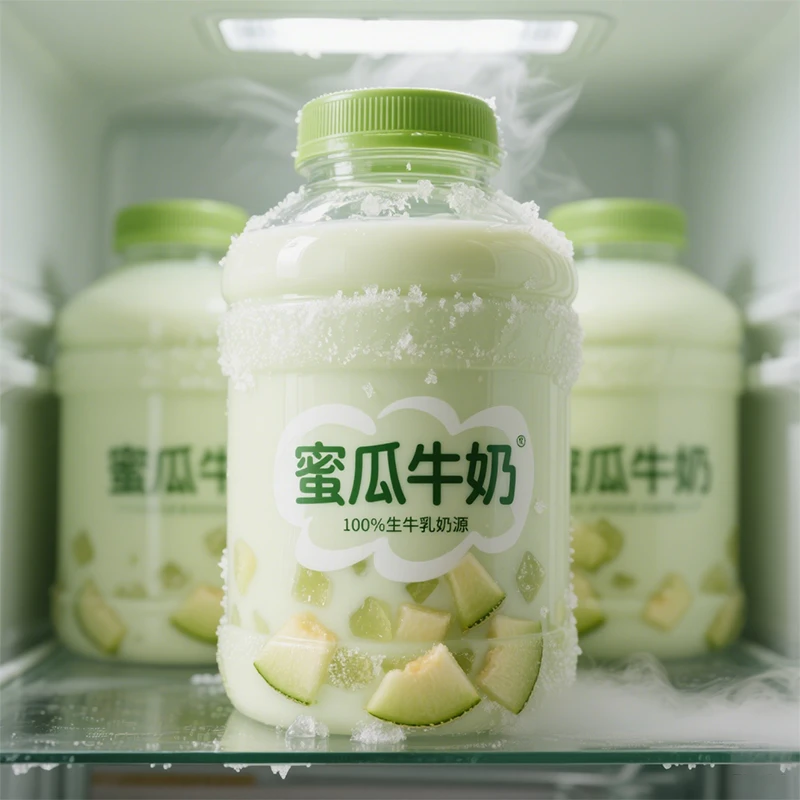 【好喝不贵】蜜瓜味牛奶200ml×10盒生牛乳蜜瓜牛奶营养早餐奶