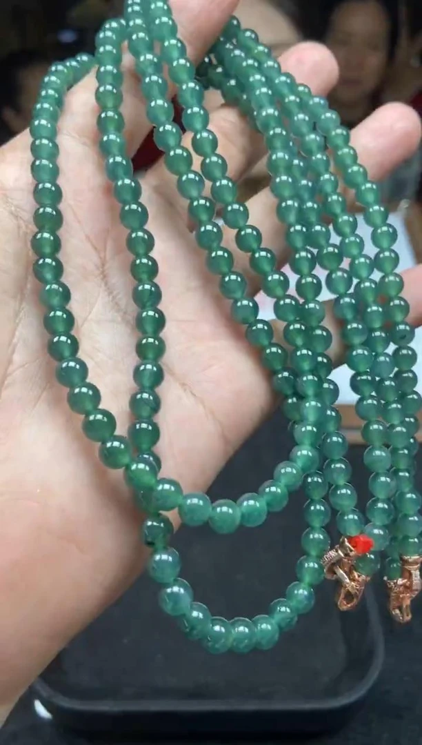 天然A货翡翠项链（多样性发其一）9888-8