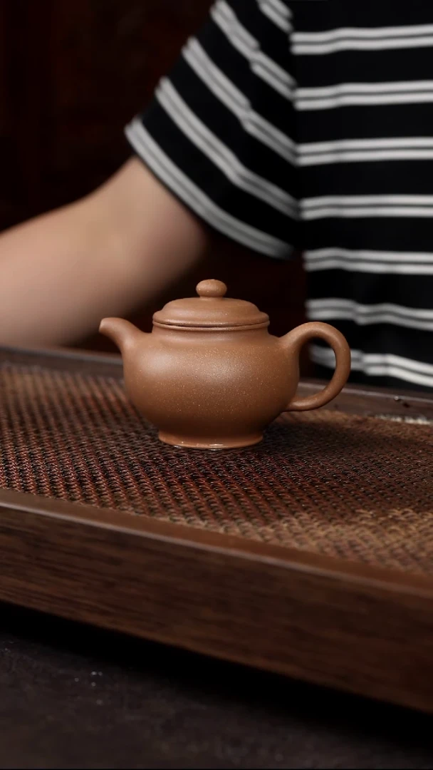 茶壶紫砂老段泥掇只