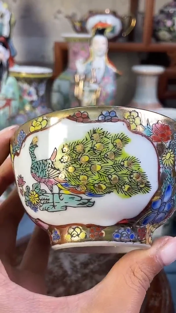 瓷片微瑕慎拍景德镇窑老厂瓷器单件