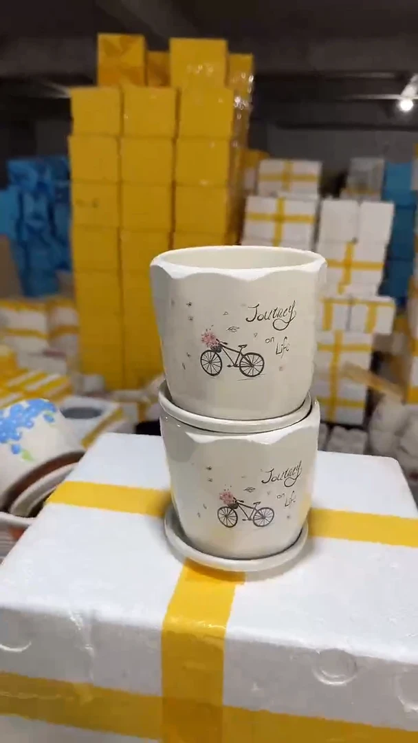 高温陶瓷花盆+Q274