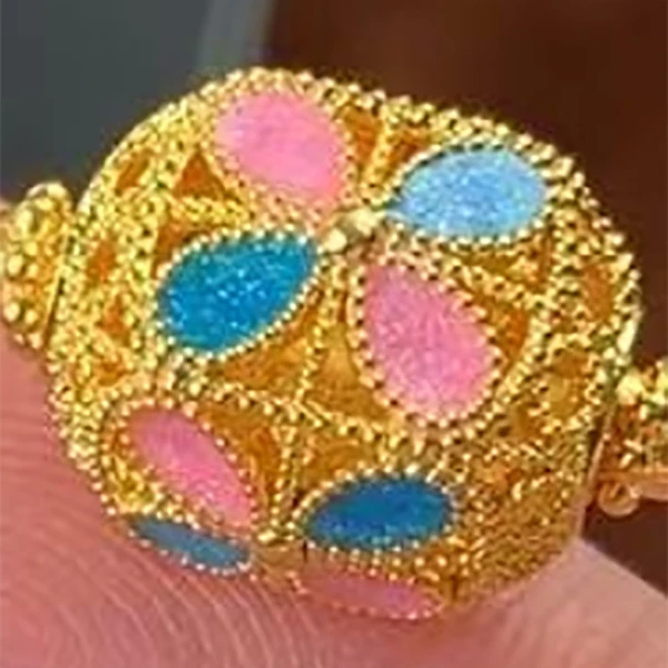 足金999方糖珠子【娇娇专享】HJS993