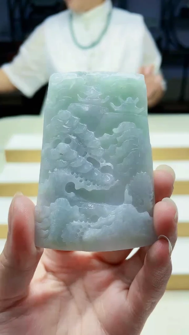未镶嵌定制翡翠毛货09230149