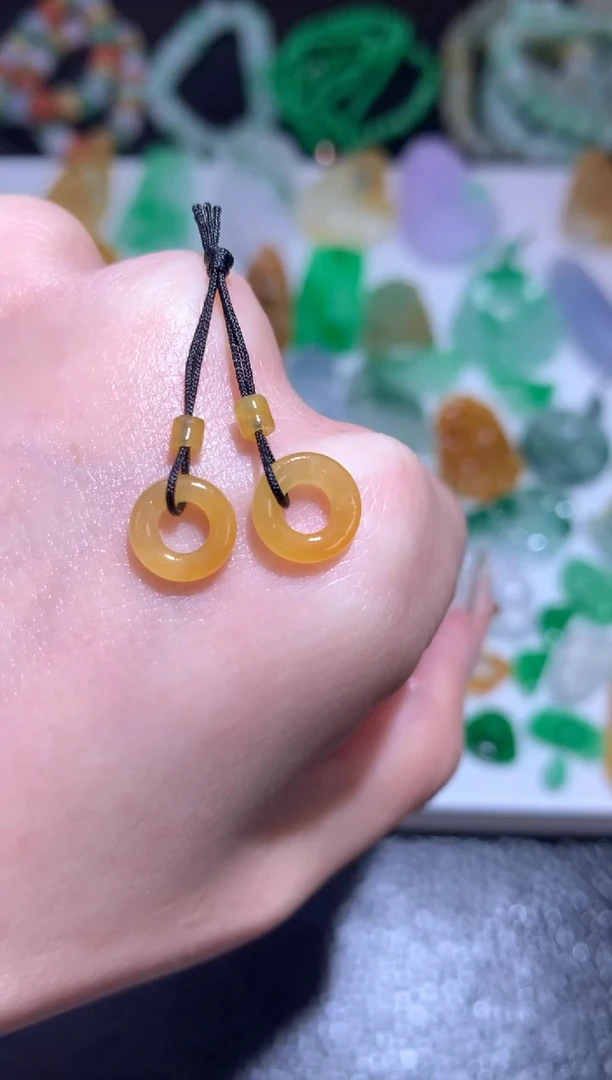 未镶嵌定制翡翠甜甜圈